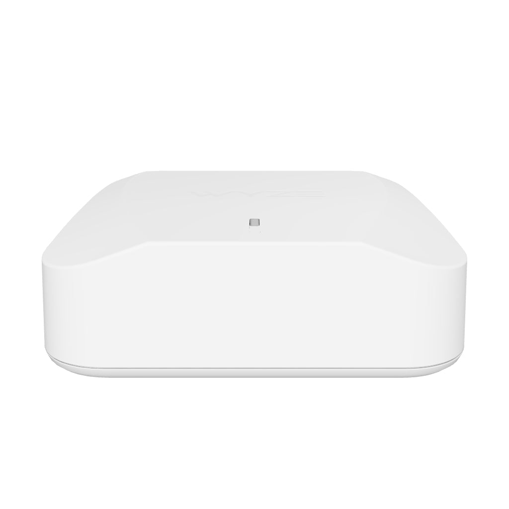 A 3D render of Wyze Mesh Router that can be rotated and turned.