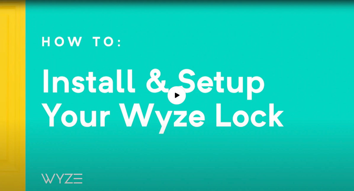Wyze Lock (+ Gateway Included) Wyze Canada Store
