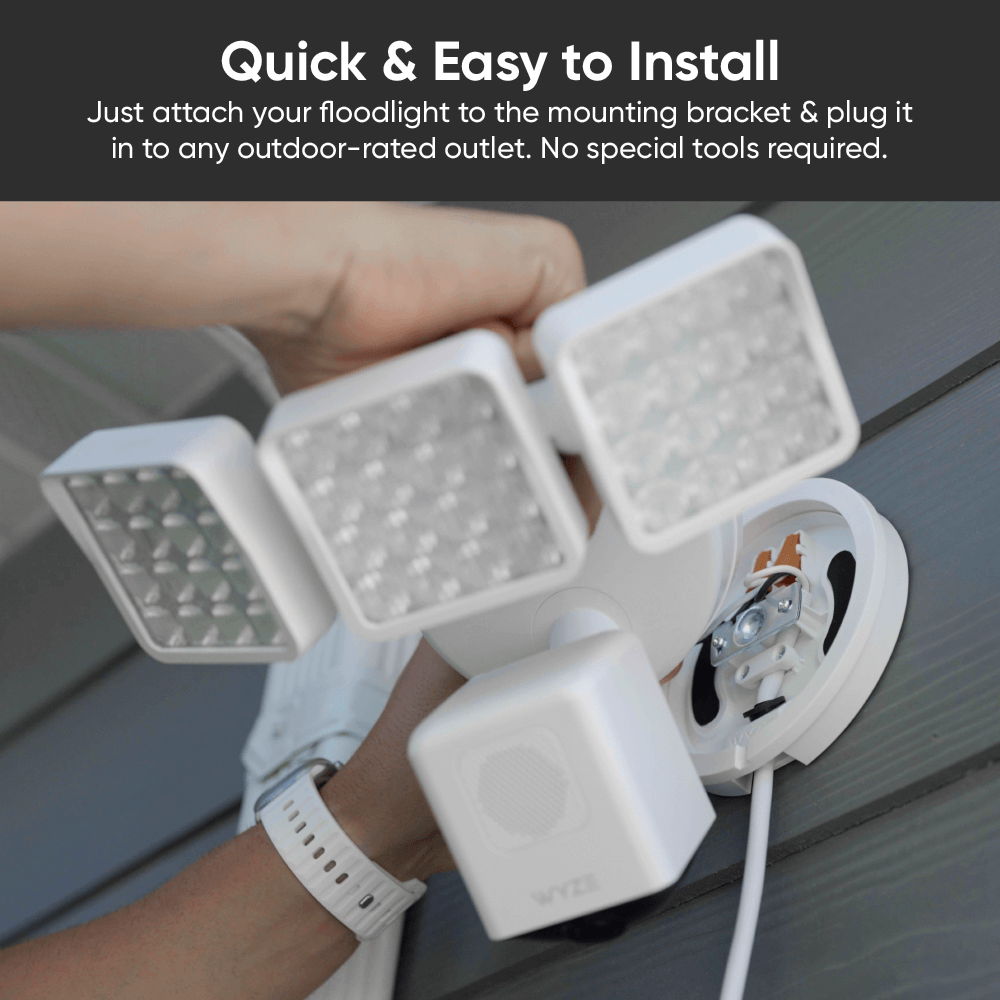 Wyze Cam Floodlight Plug-In Mount