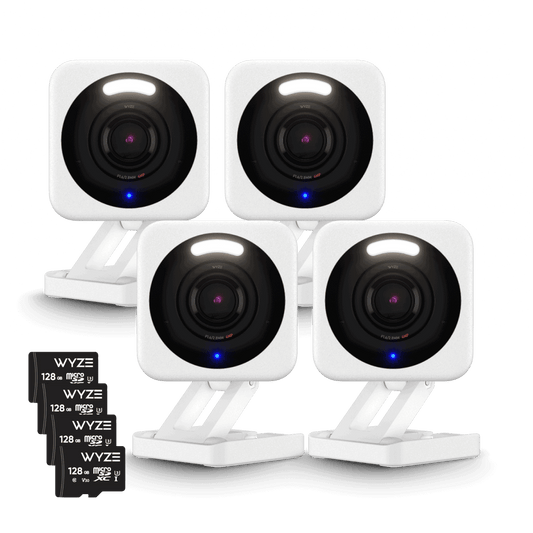 Wyze Cam v4 Home Security Bundle