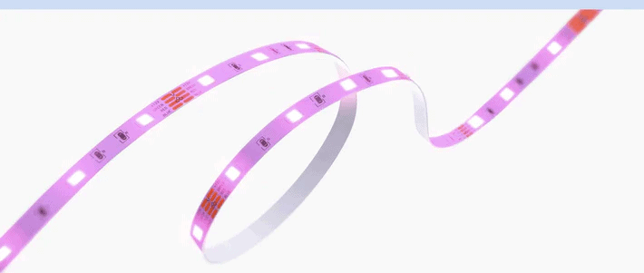 Wyze Light Strip against a white background.