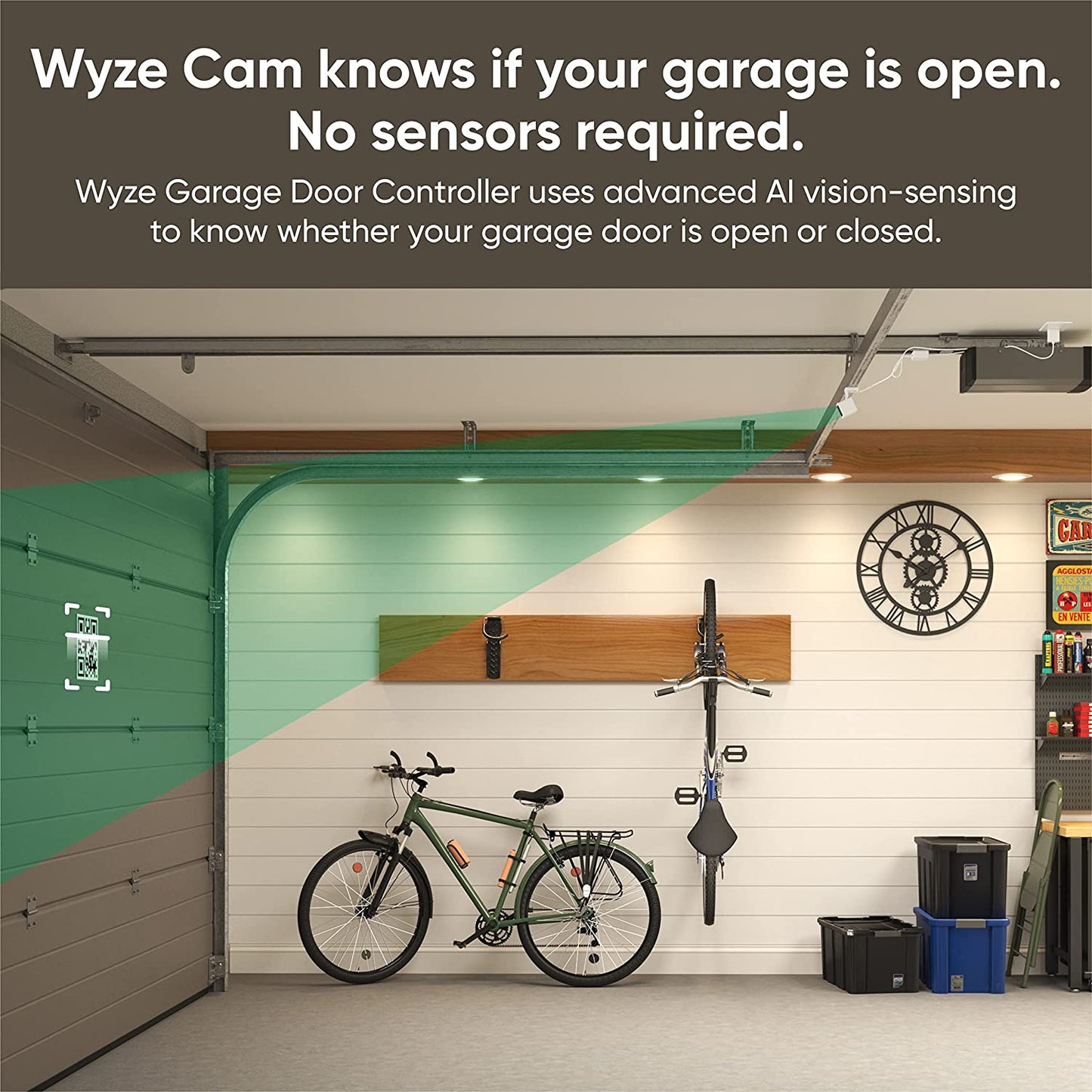 Wyze Cam v3 Garage Door Controller