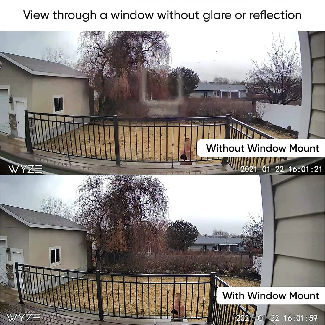 Window Mount for Wyze Cam v3